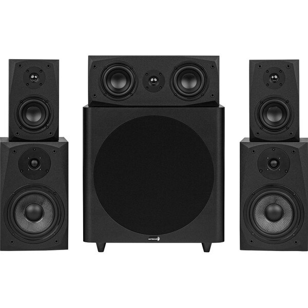 Main product image for Dayton Audio MK602X 5.1 Home Theater Bundle with 12" Subwoofer300-648